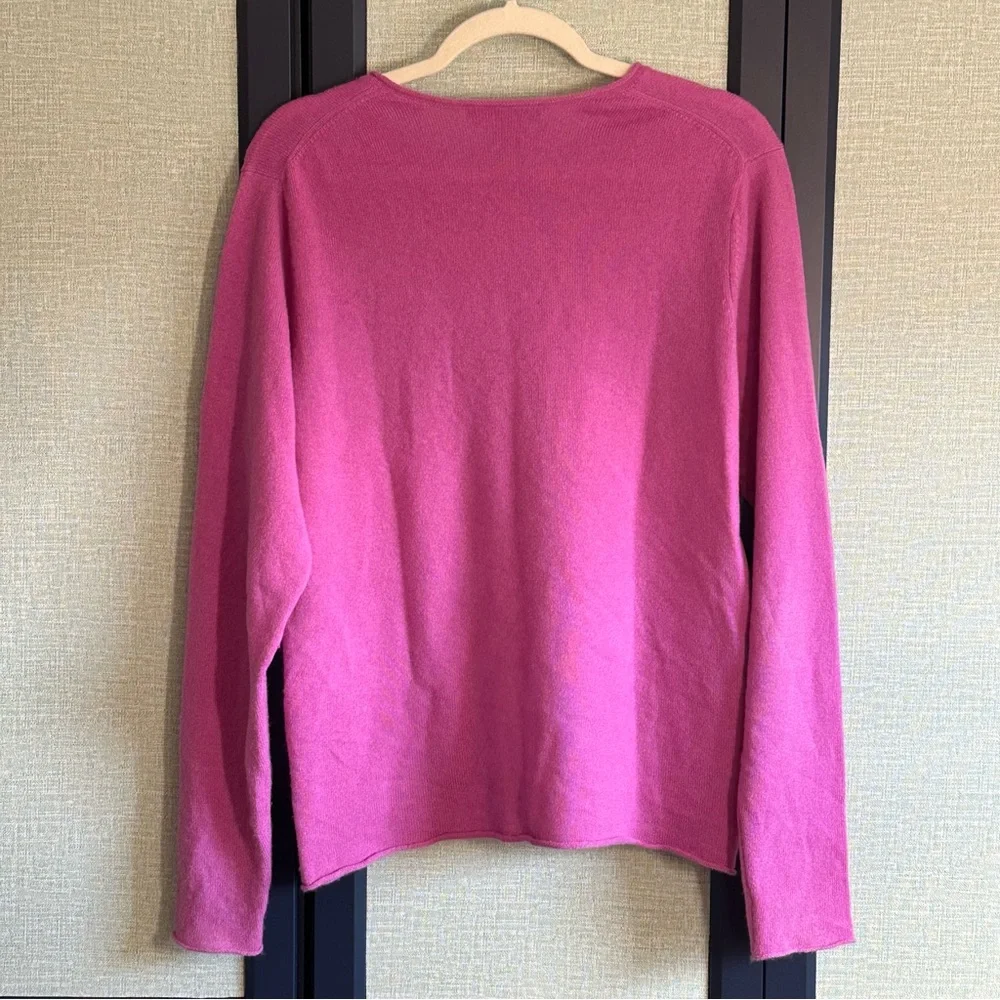 Pink Crew Neck Sweater - Picture 3 of 4